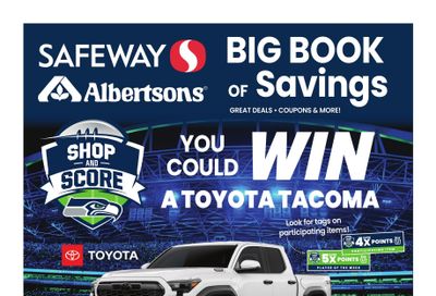 Safeway (WA) Big Book of Savings Weekly Ad August 10 - September 7, 2026