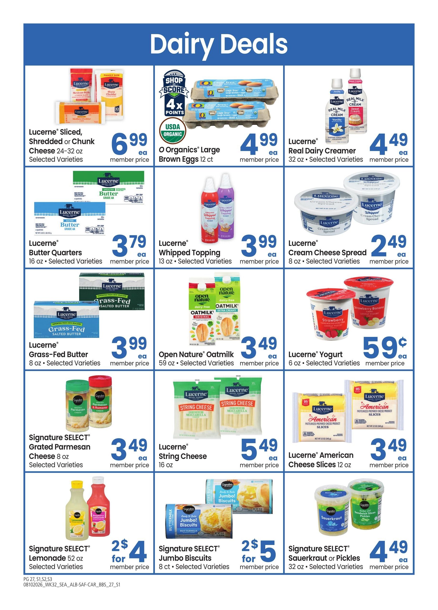Safeway (WA) Big Book of Savings Weekly Ad August 10 - September 7, 2026
