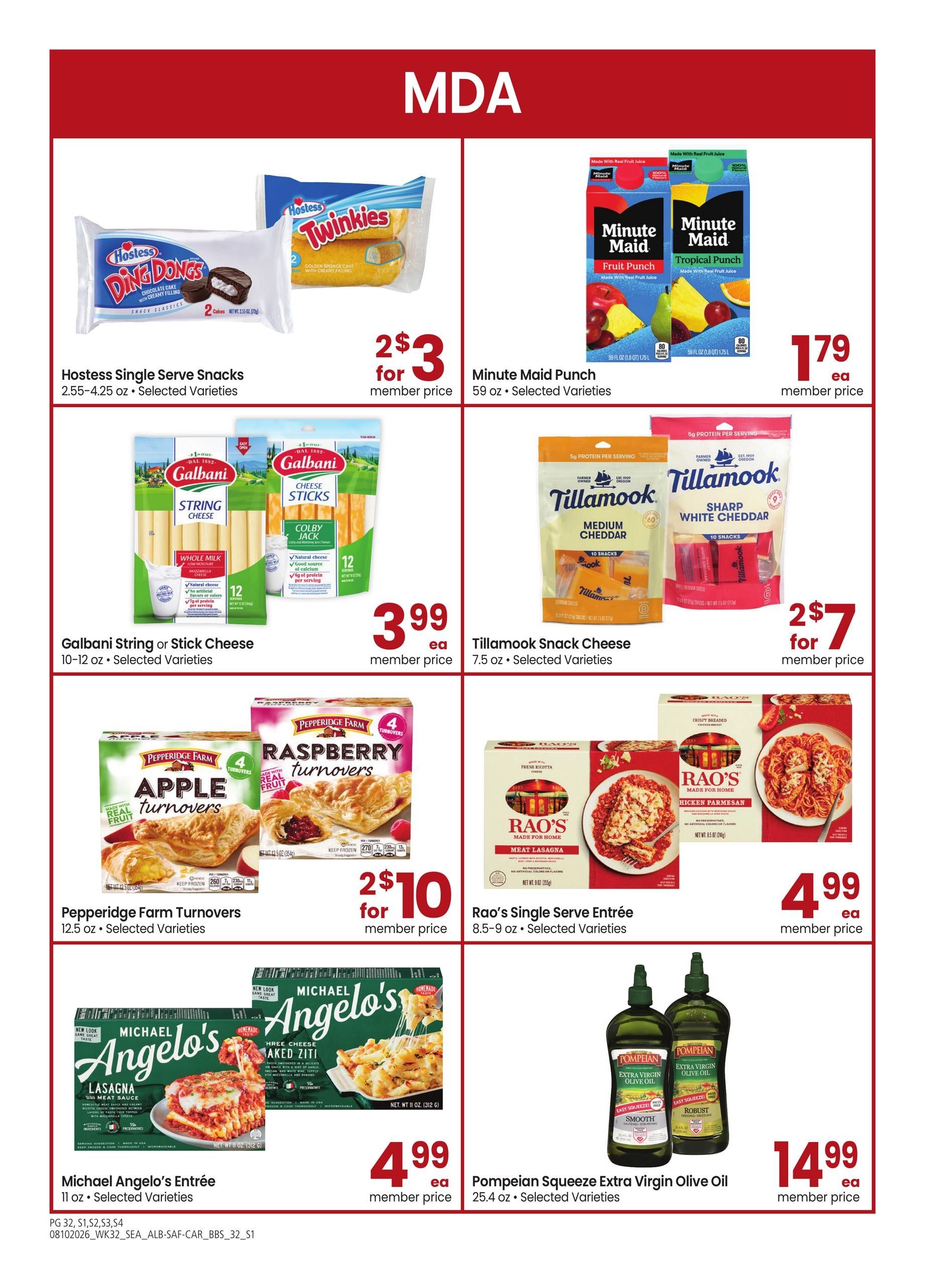 Safeway (WA) Big Book of Savings Weekly Ad August 10 - September 7, 2026