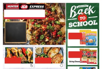 Hunter IGA Express Weekly Ad August 6 - 12, 2026