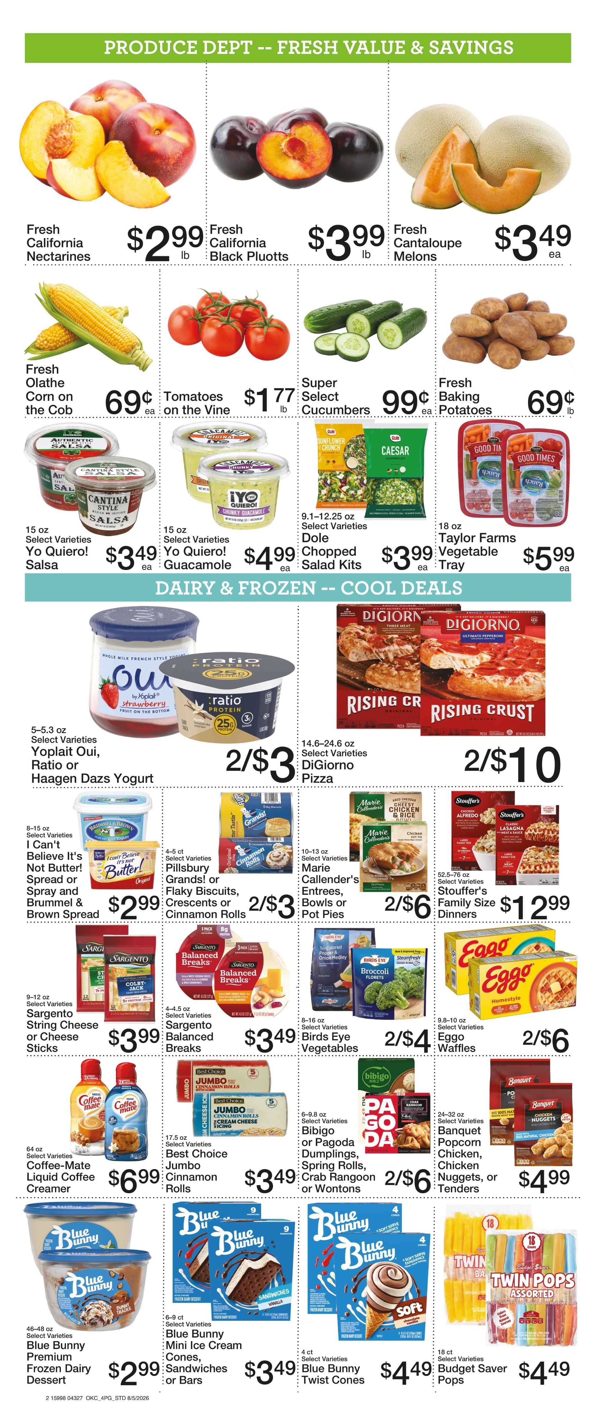 Double A Food Center Weekly Ad August 5 - 11, 2026