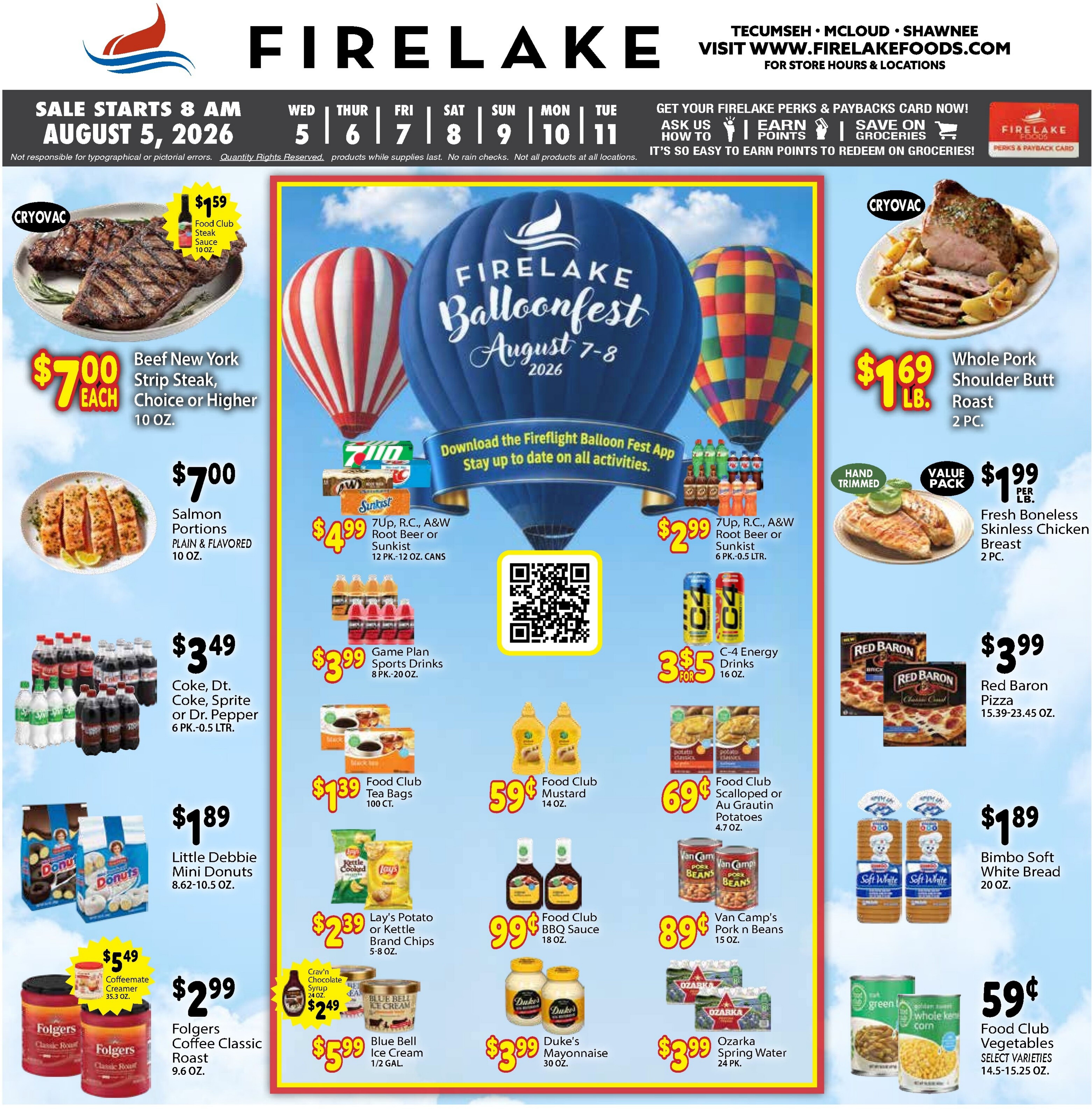 FireLake Discount Foods Weekly Ad August 5 - 11, 2026