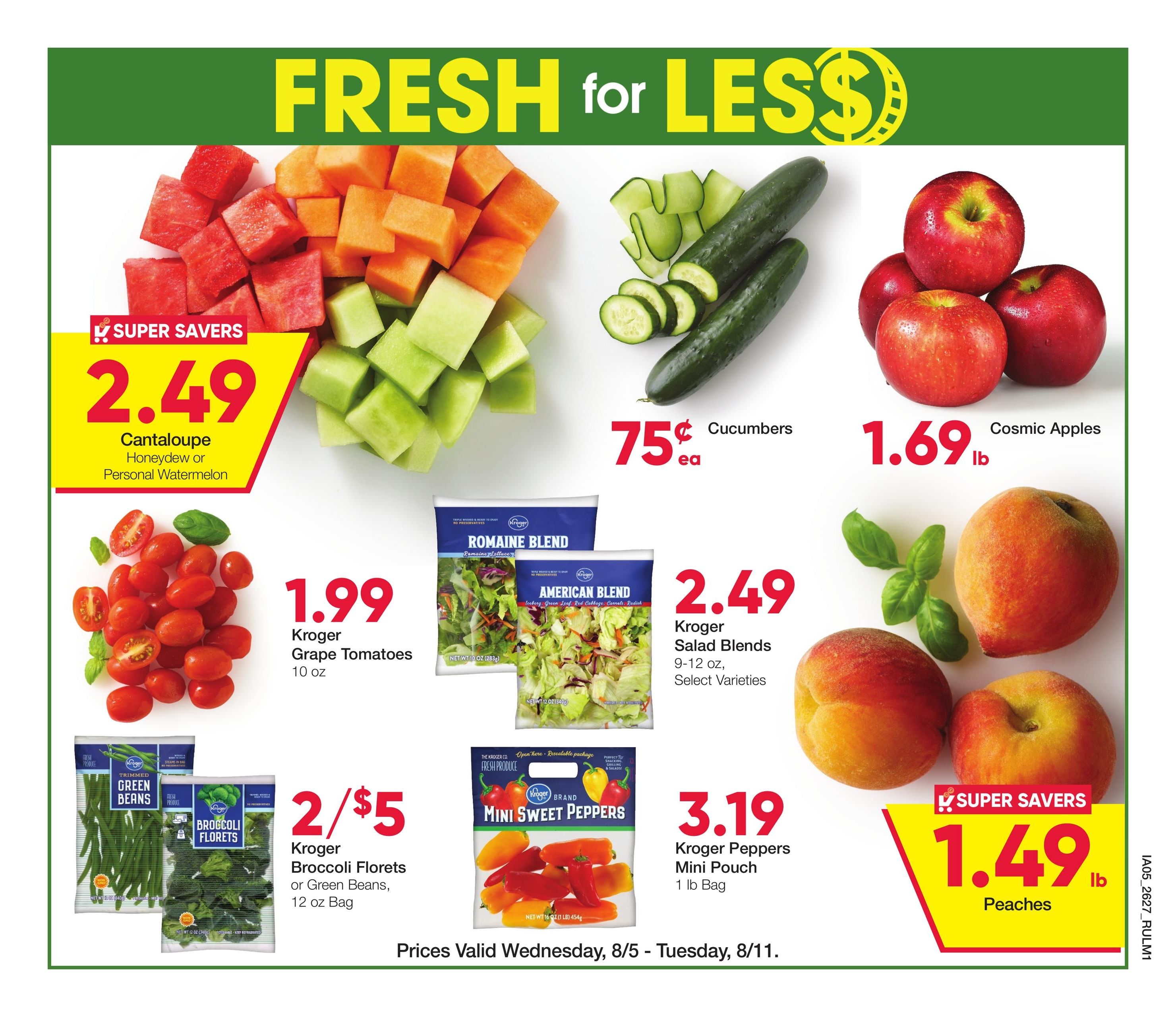 Ruler Foods (IL, IN, KY) Weekly Ad August 5 - 18, 2026