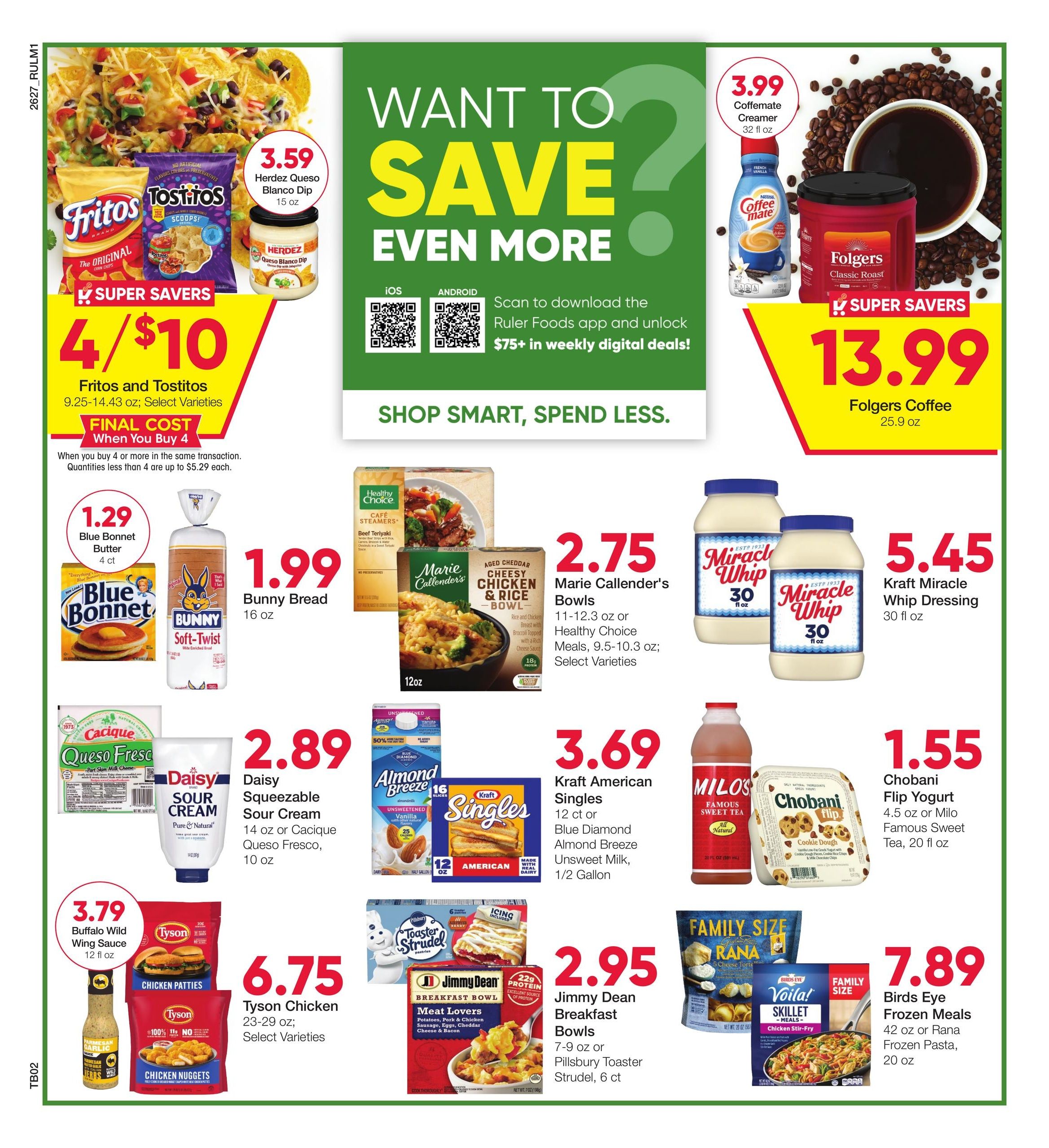 Ruler Foods (IL, IN, KY) Weekly Ad August 5 - 18, 2026