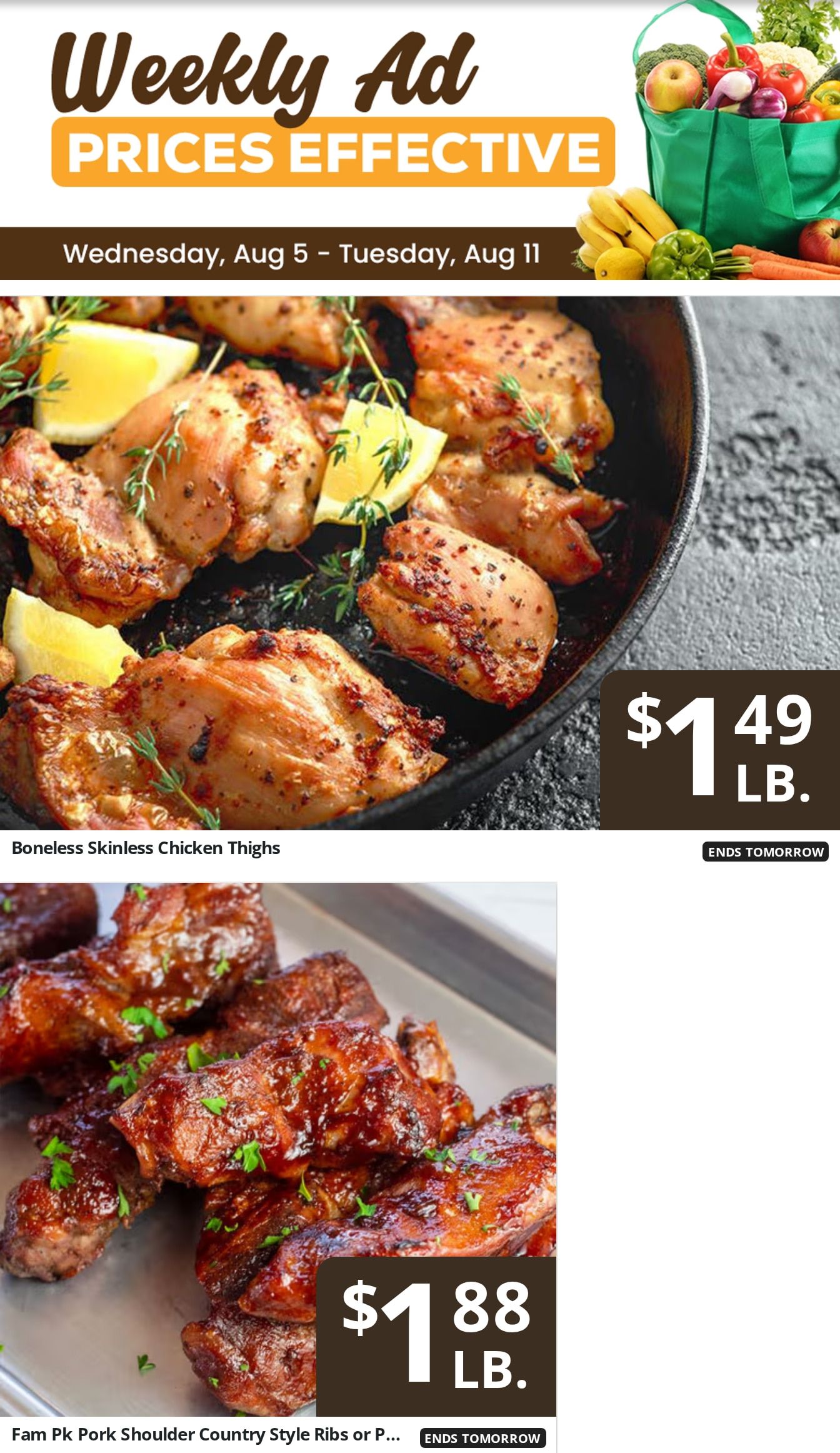 Market Square (Wellington, TX) Weekly Ad August 5 - 11, 2026