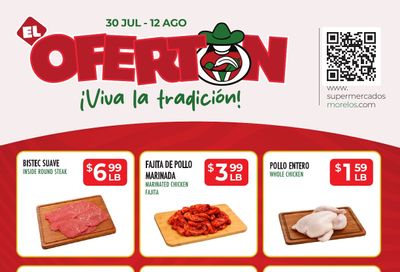 Supermercados Morelos Biweekly Specials Weekly Ad July 30 - August 12, 2026