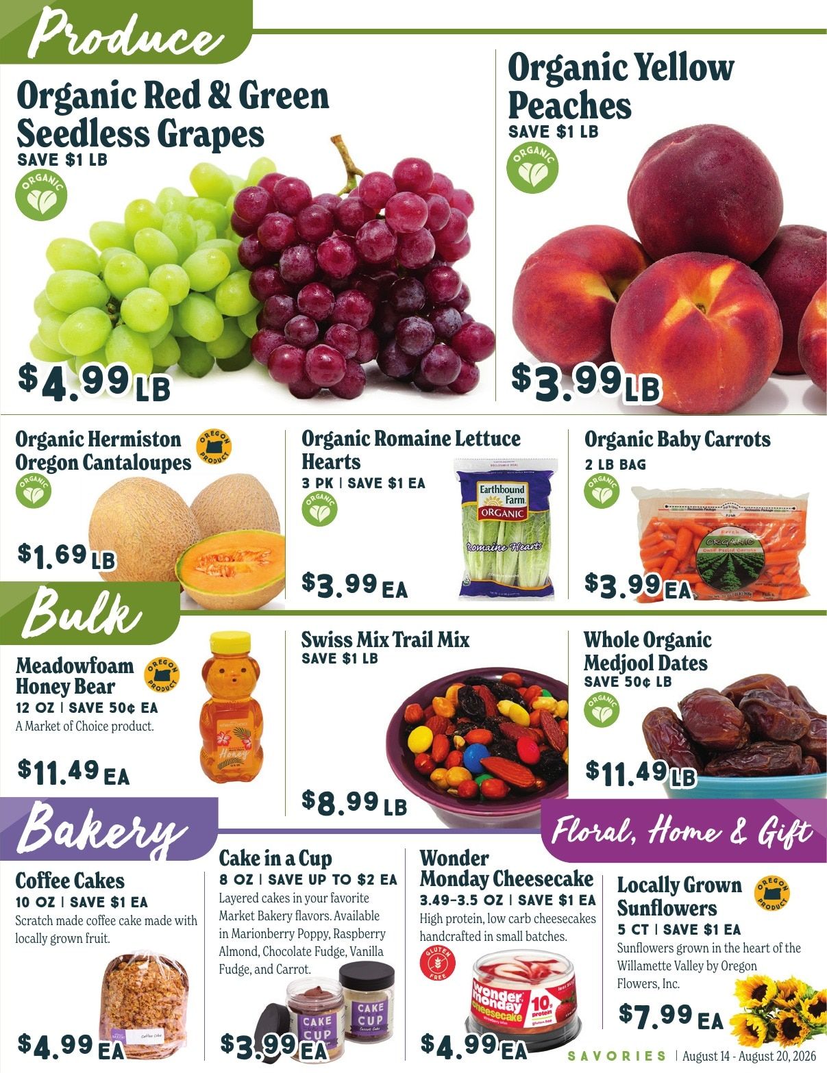 Market of Choice Upcoming Weekly Specials Weekly Ad August 14 - 20, 2026