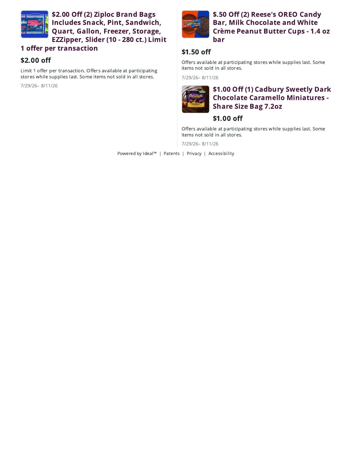 Hidden Valley Market Weekly Ad July 29 - August 11, 2026