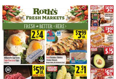 Roth's Fresh Markets Weekly Ad August 5 - 11, 2026