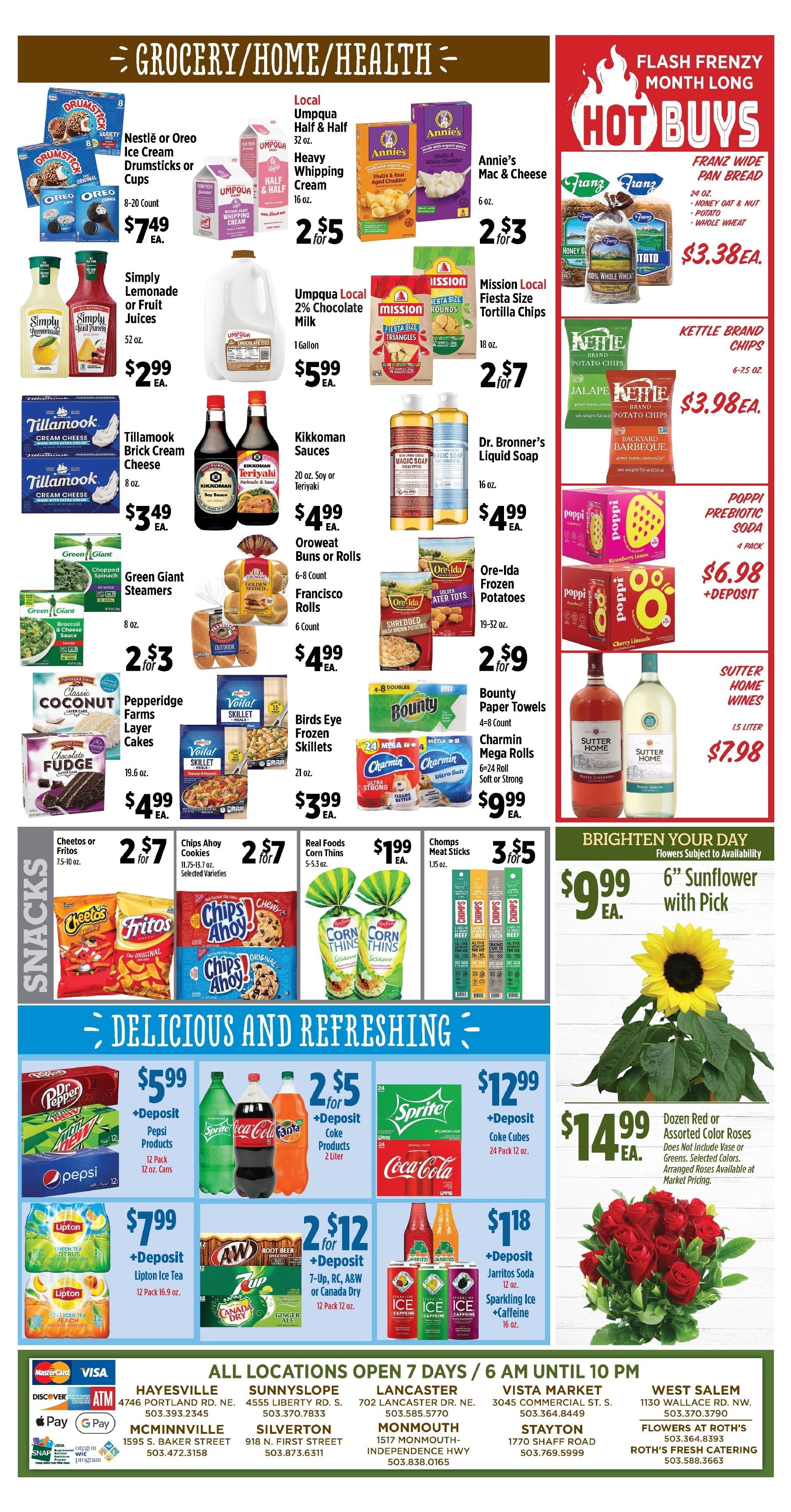 Roth's Fresh Markets Weekly Ad August 5 - 11, 2026