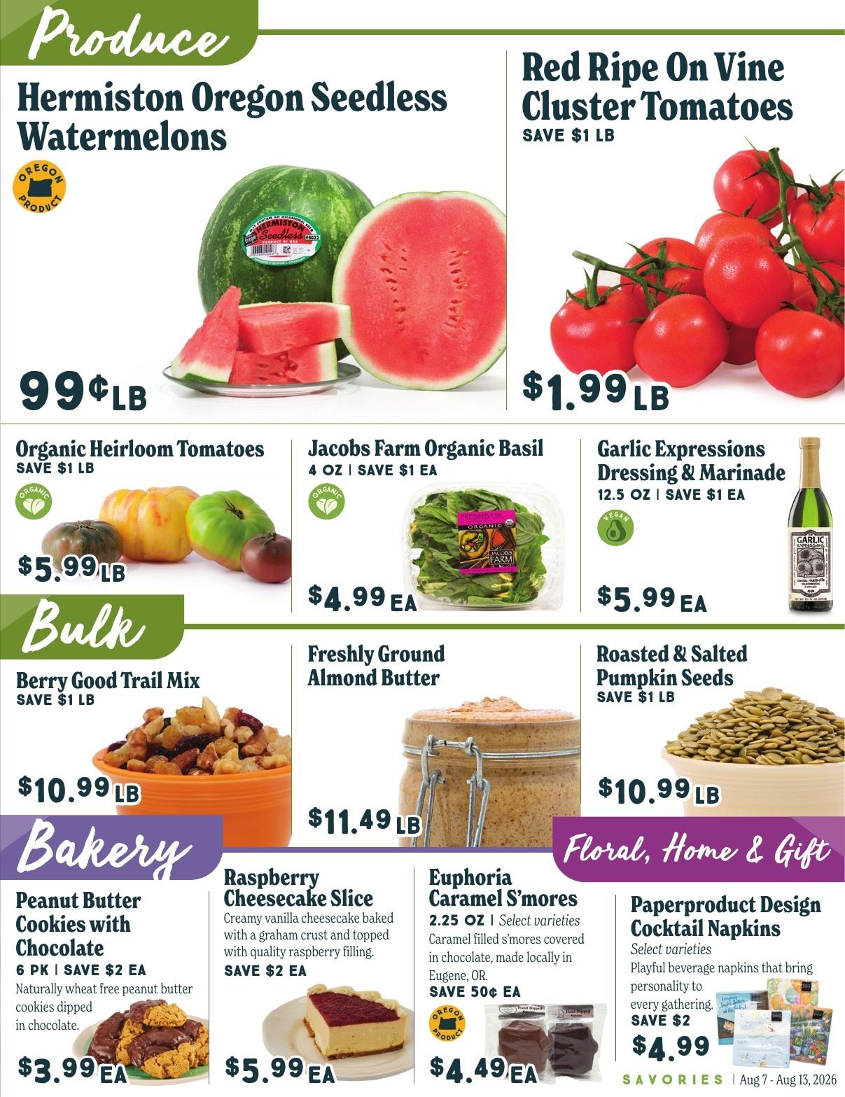 Market of Choice Weekly Specials Weekly Ad August 7 - 13, 2026