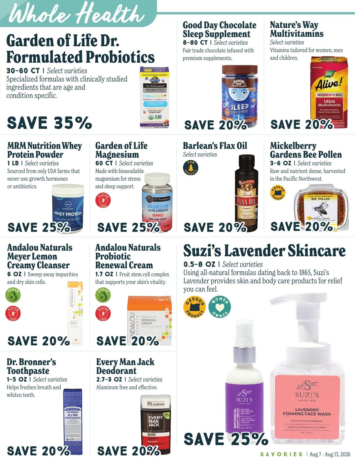 Market of Choice Weekly Specials Weekly Ad August 7 - 13, 2026