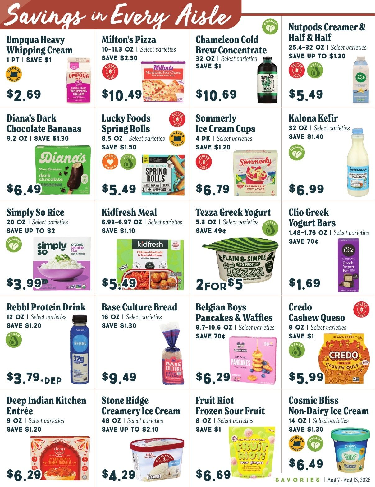 Market of Choice Weekly Specials Weekly Ad August 7 - 13, 2026