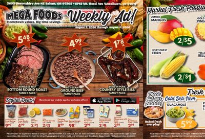 Mega Foods Weekly Ad August 5 - 11, 2026