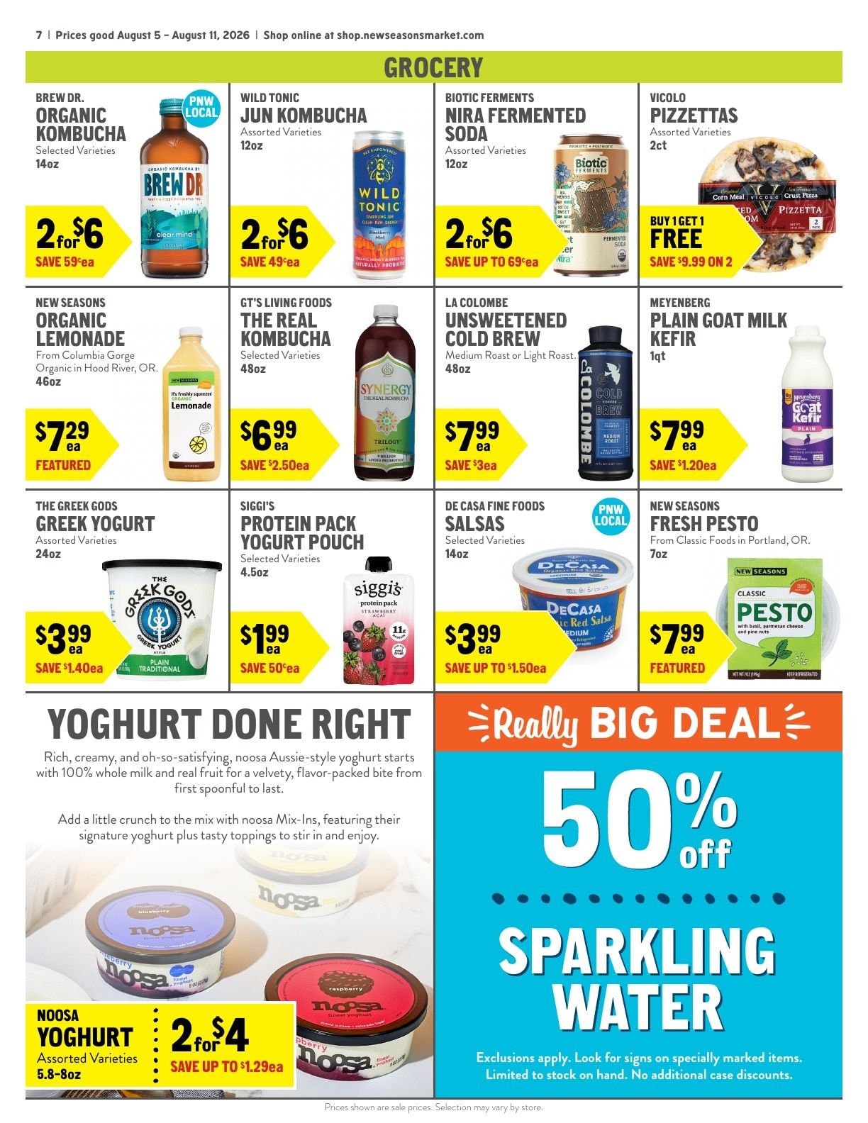 New Seasons Market Weekly Ad August 5 - 11, 2026