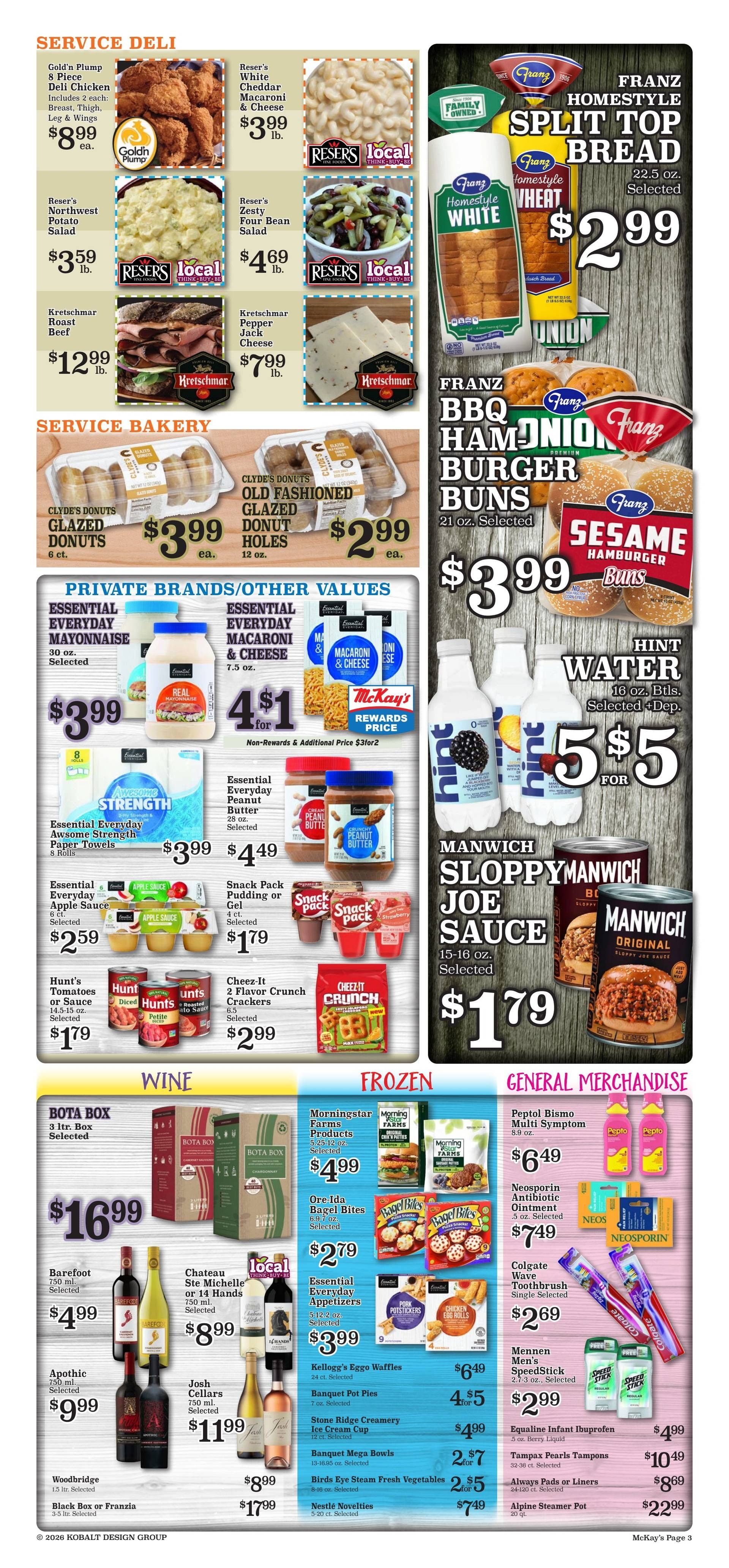 McKay's Market Weekly Ad August 4 - 11, 2026