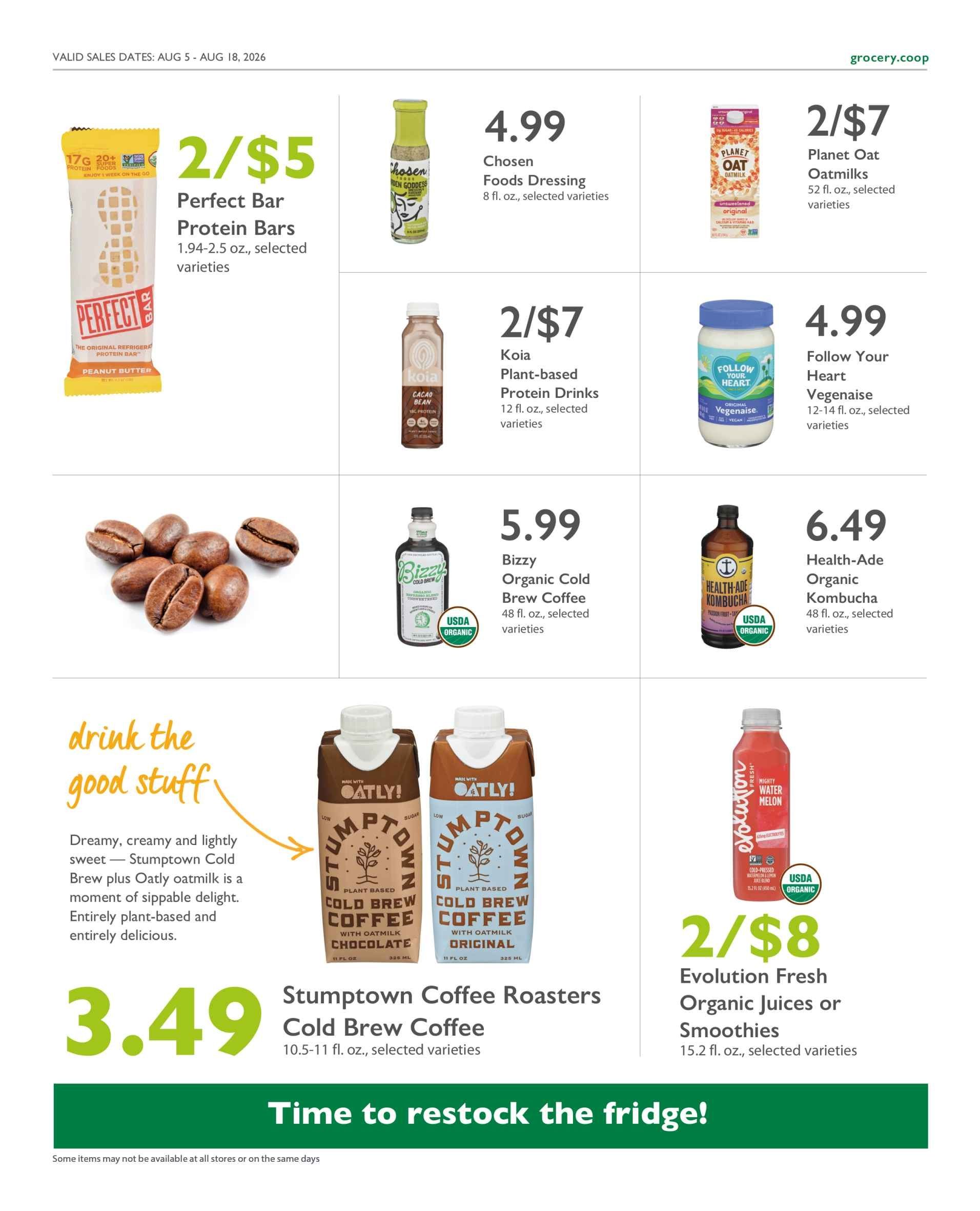 Astoria Co-op Co-op Deals Weekly Ad August 5 - 18, 2026
