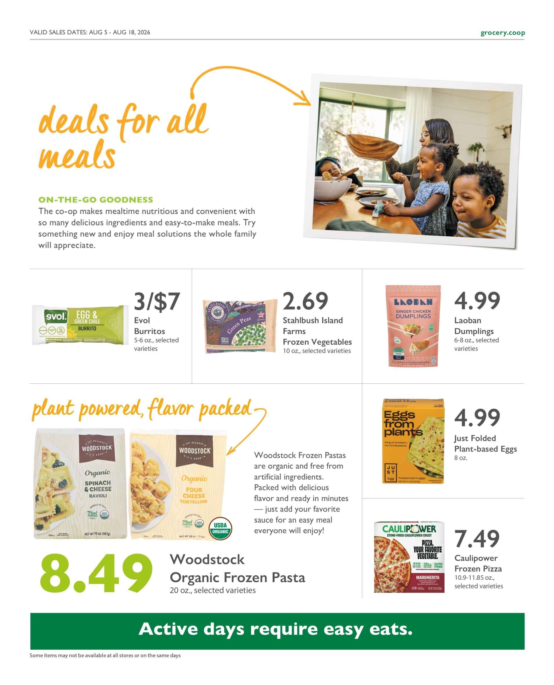 Astoria Co-op Co-op Deals Weekly Ad August 5 - 18, 2026
