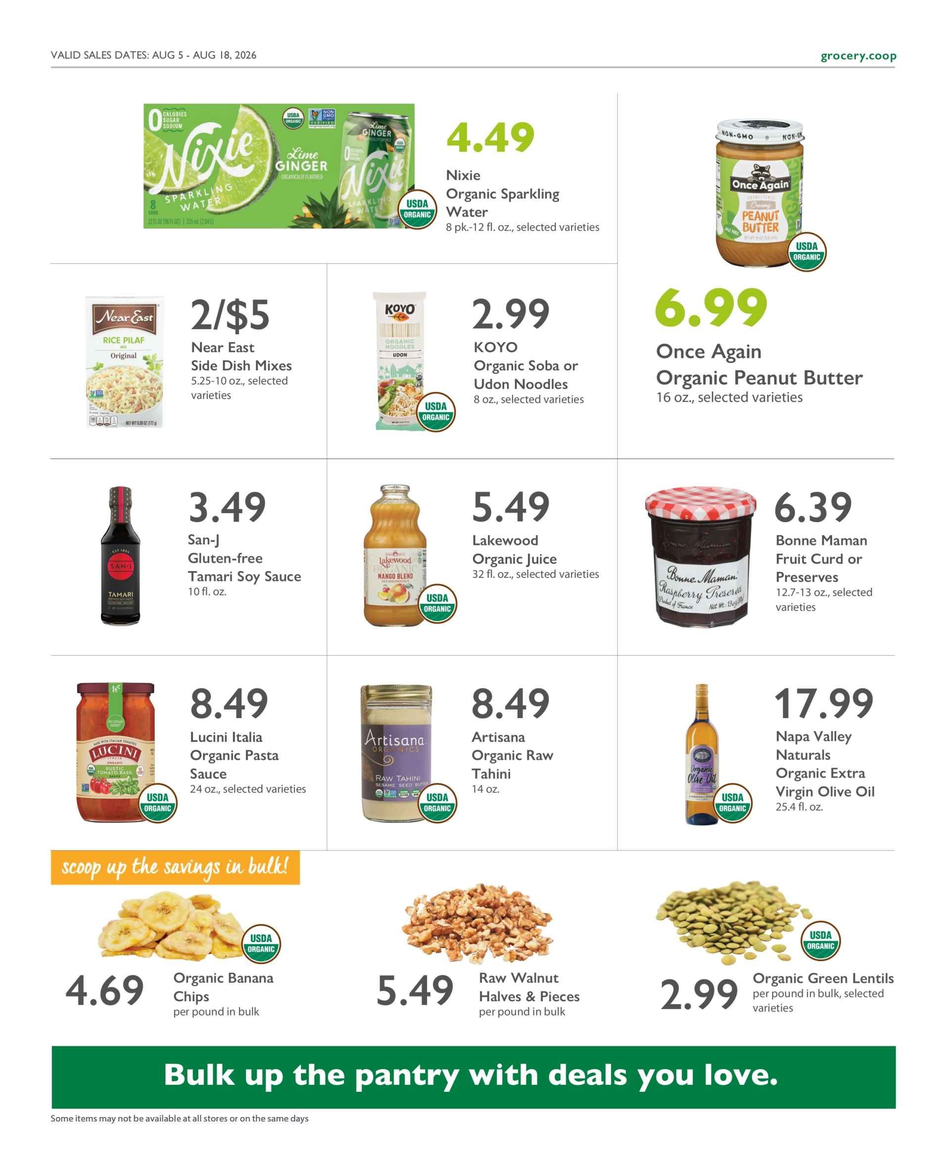 Astoria Co-op Co-op Deals Weekly Ad August 5 - 18, 2026