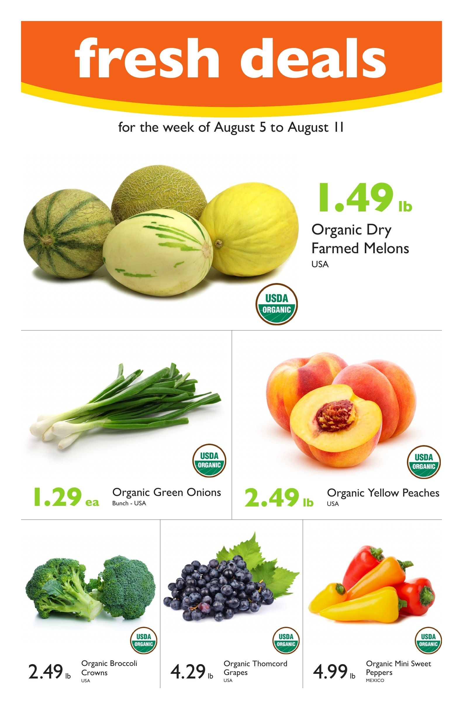 Medford Food Co-op Fresh Deals Weekly Ad August 5 - 11, 2026