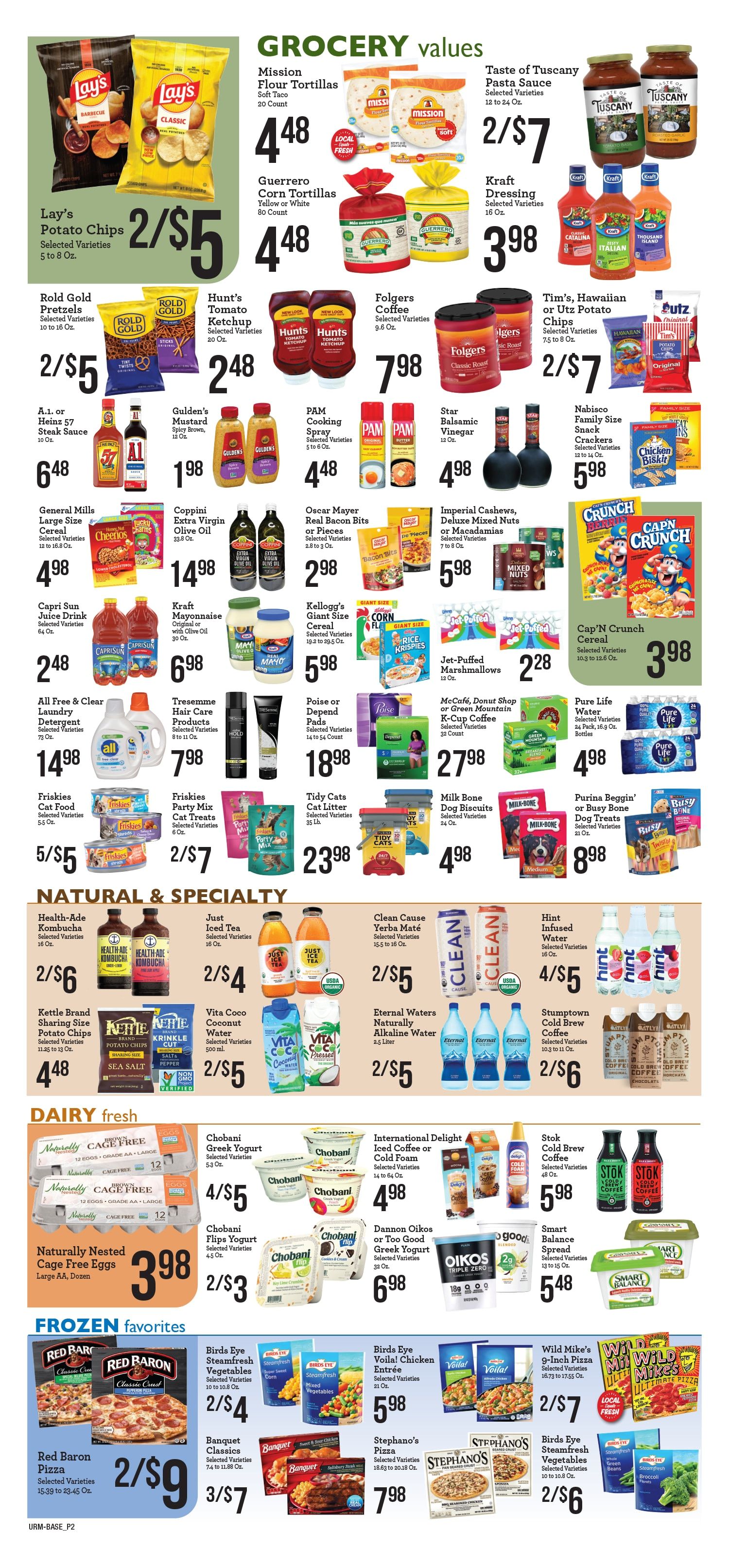 Erickson's Thriftway Weekly Ad August 5 - 11, 2026