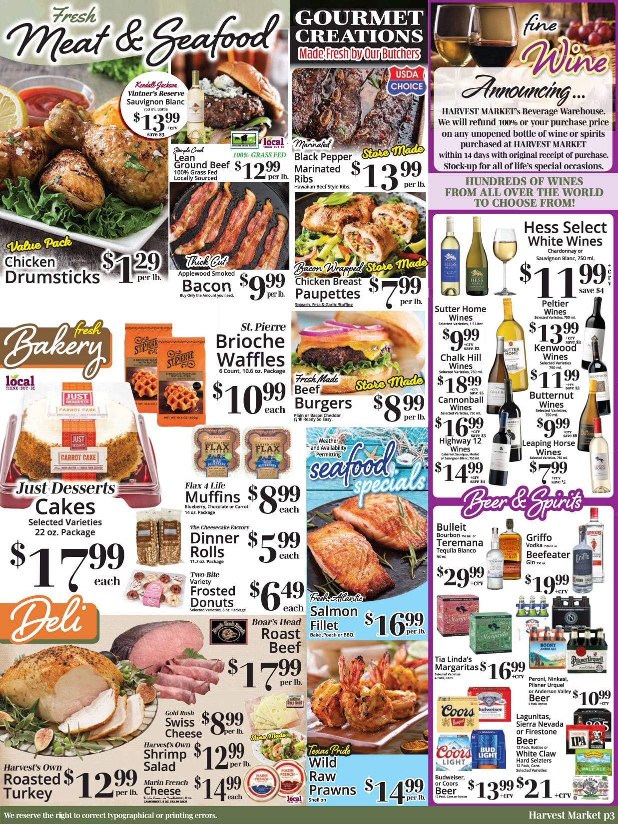 Harvest Market (Novato, CA) Weekly Ad August 5 - 11, 2026