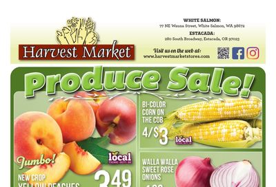 Harvest Market (Oregon, Washington) Weekly Ad August 5 - 11, 2026
