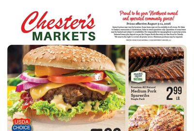 Chester's Market Weekly Ad August 5 - 11, 2026