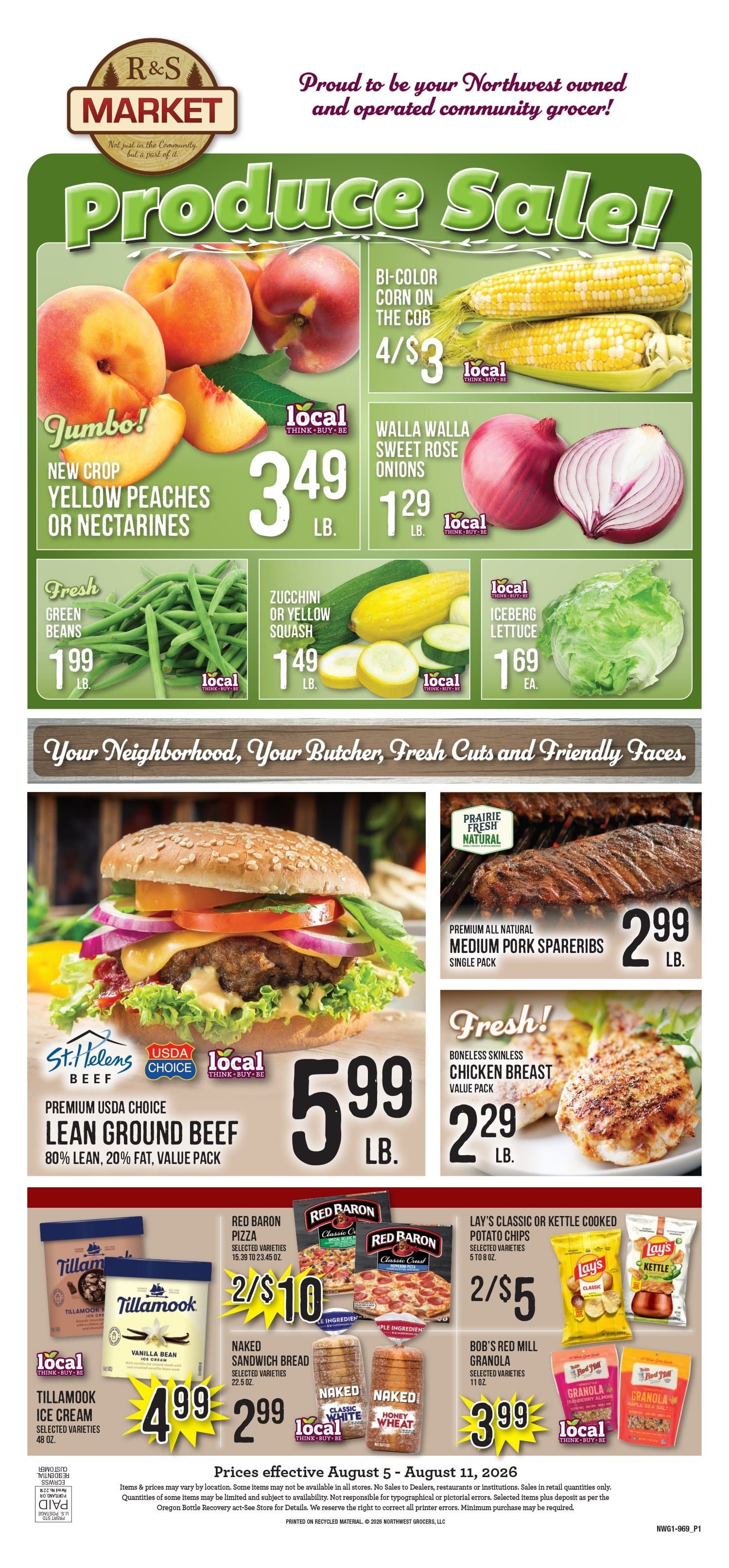 R&S Market Weekly Ad August 5 - 11, 2026