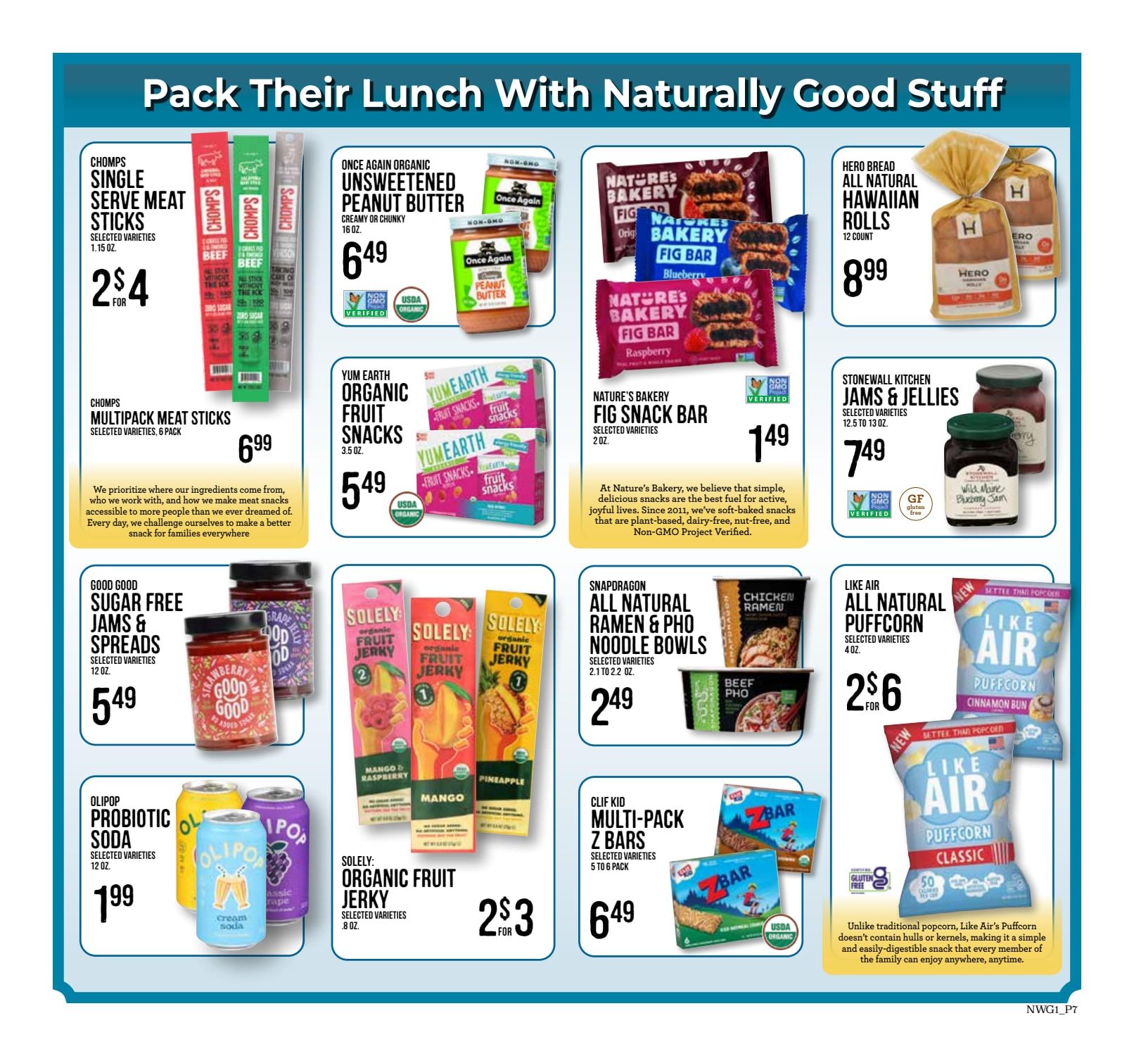 Cutsforth's Market Live Well Naturally Weekly Ad August 5 - September 1, 2026
