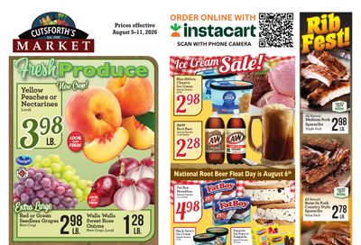 Cutsforth's Market Weekly Ad August 5 - 11, 2026