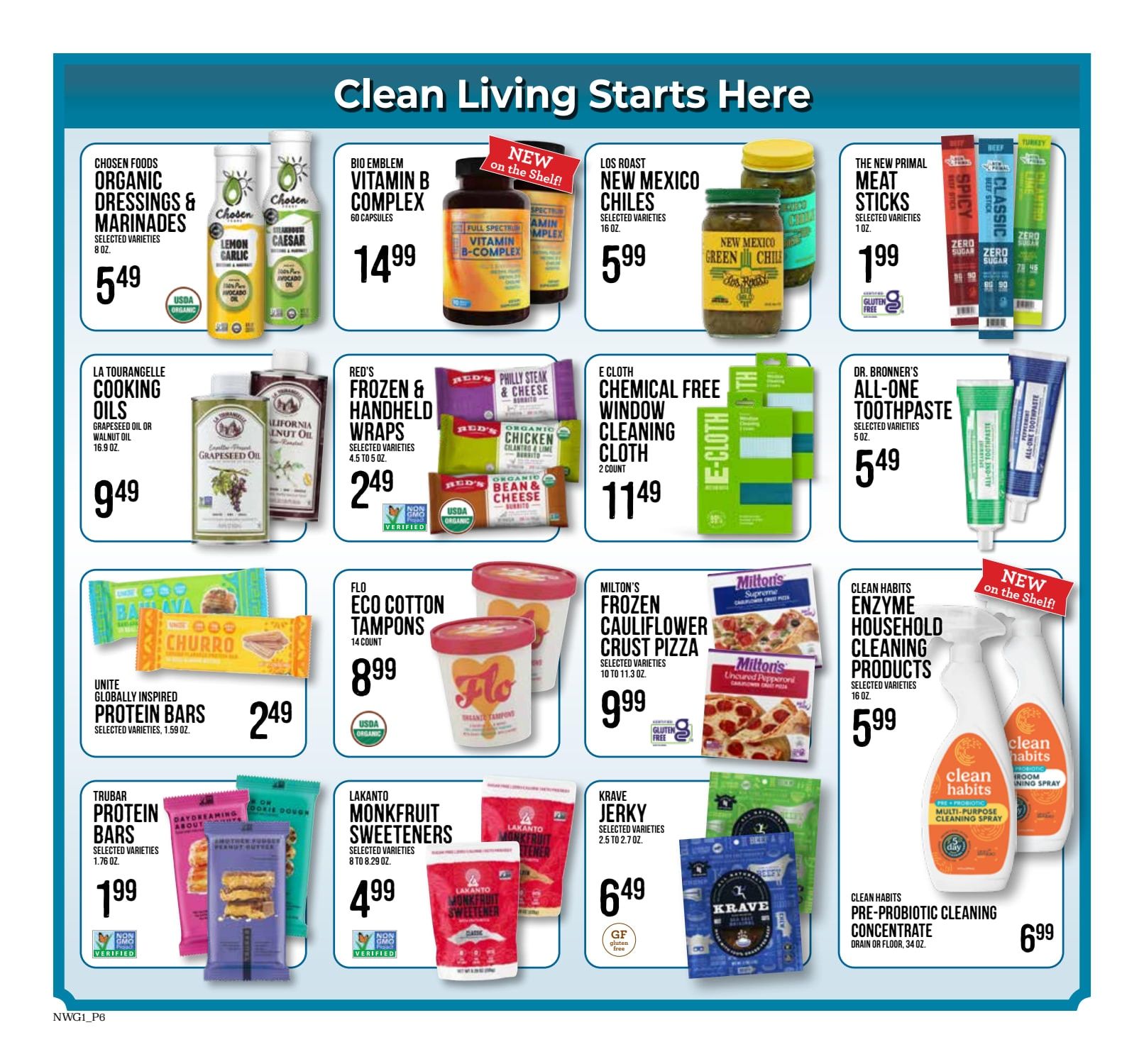 A & J Select Market Live Well Naturally Weekly Ad August 5 - September 1, 2026