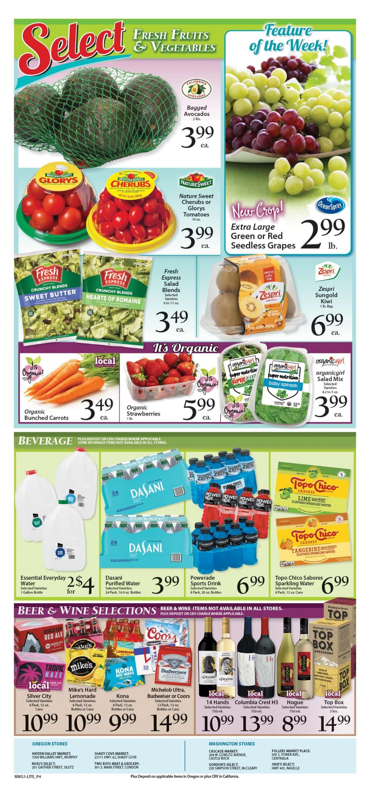 Cascade Select Market Weekly Ad August 5 - 11, 2026