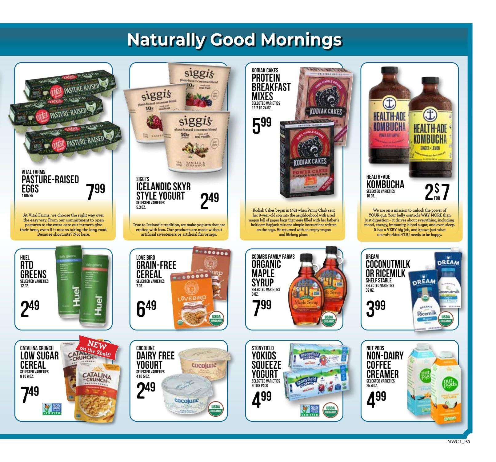 Granite Falls IGA Live Well Naturally Weekly Ad August 5 - September 1, 2026