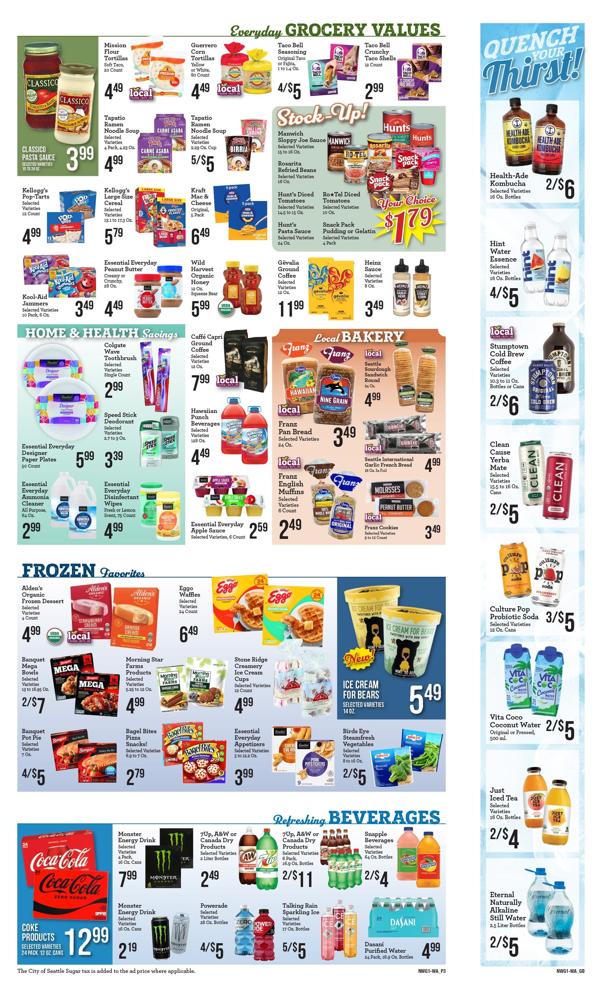 Pick-Rite Thriftway Weekly Ad August 5 - 11, 2026
