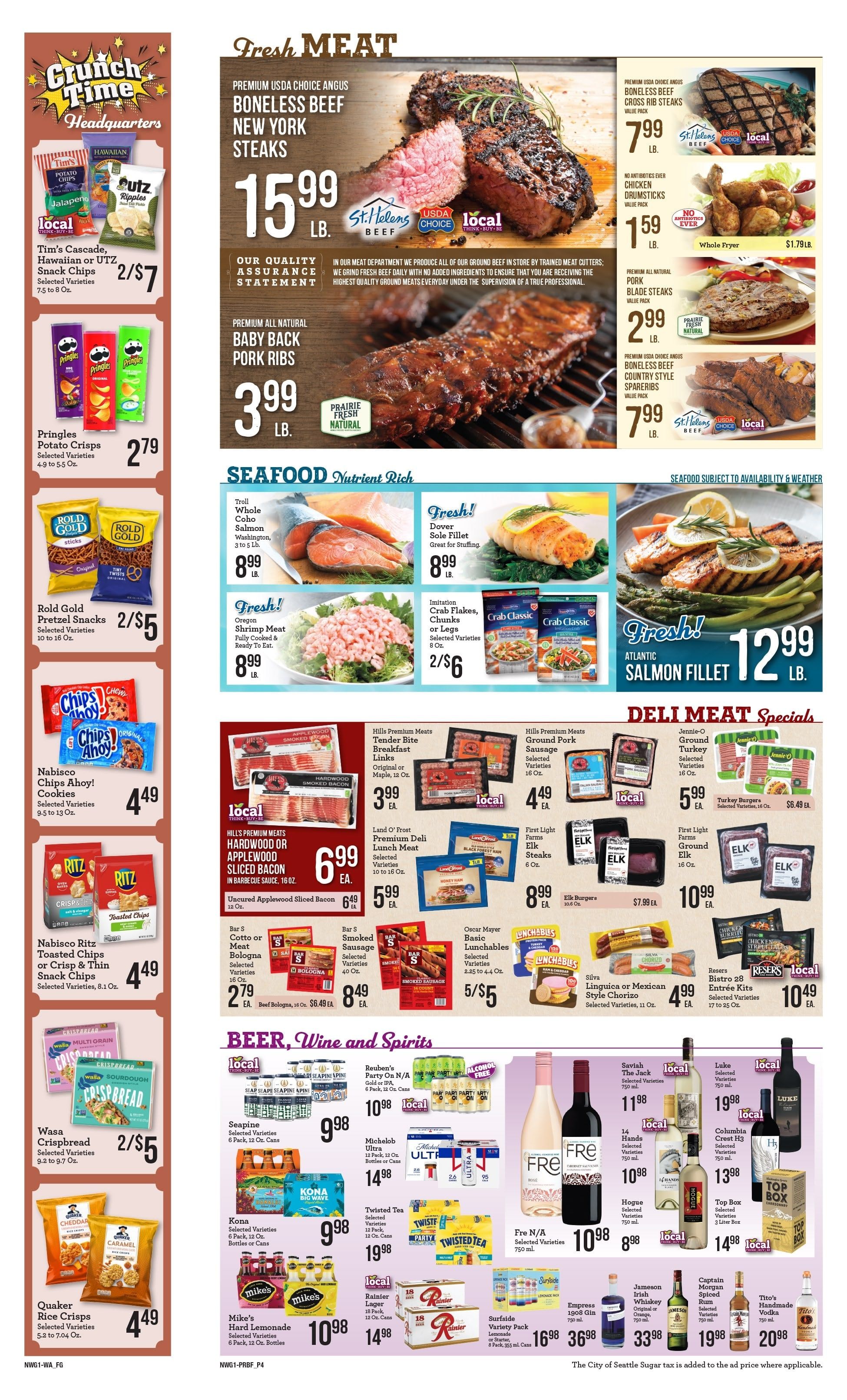Pick-Rite Thriftway Weekly Ad August 5 - 11, 2026