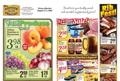 Pioneer Grocery Weekly Ad August 5 - 11, 2026