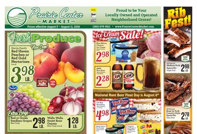Prairie Center Red Apple Weekly Ad August 5 - 11, 2026