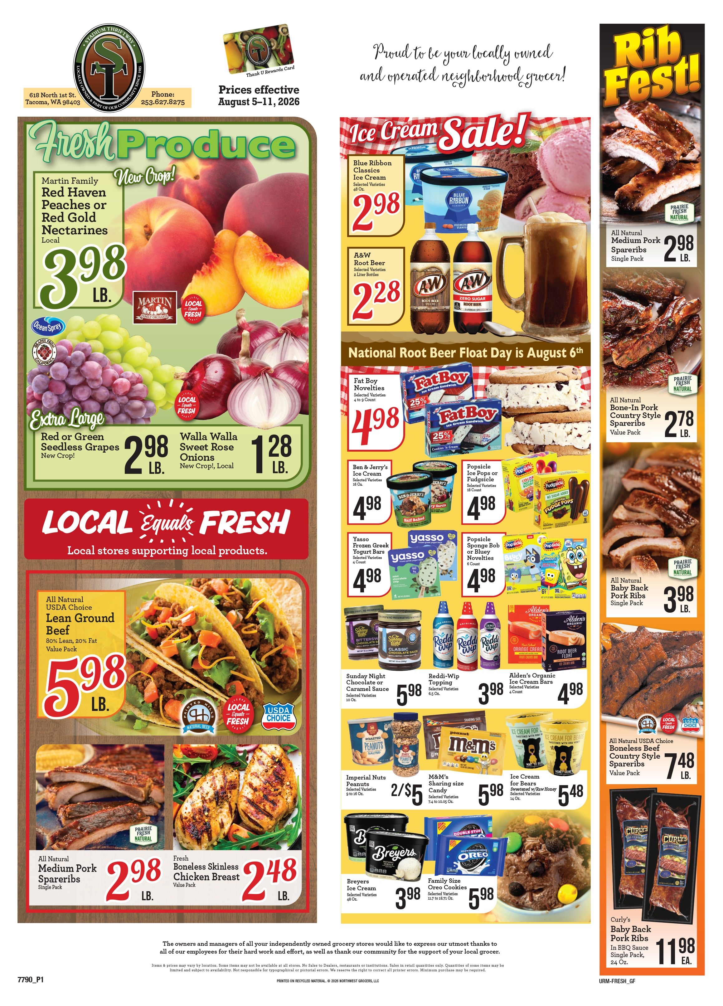 Stadium Thriftway Weekly Ad August 5 - 11, 2026