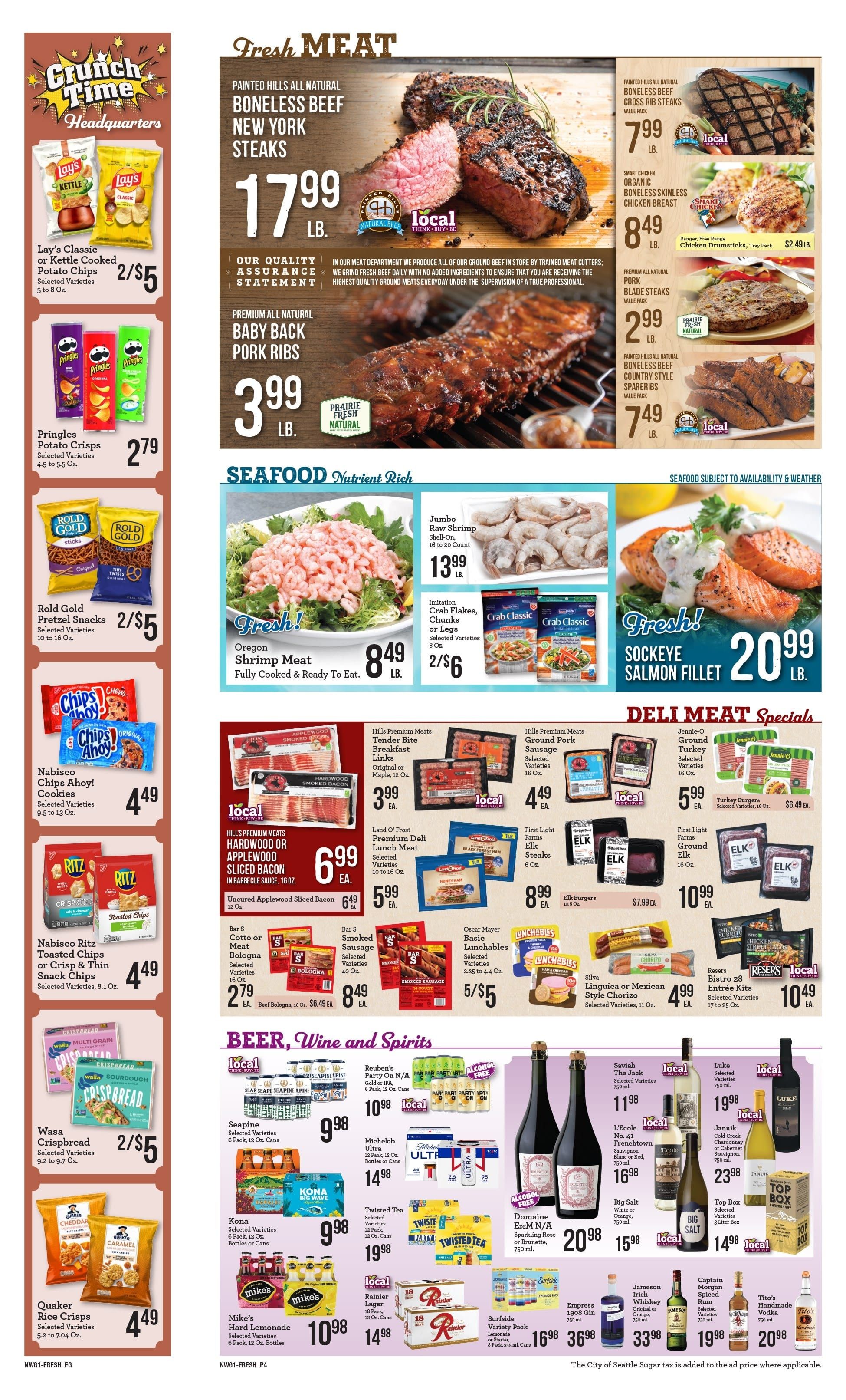 Village Market Thriftway Weekly Ad August 5 - 11, 2026