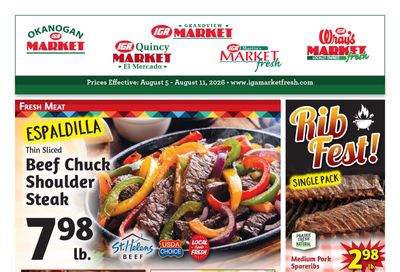 El Mercado de Grandview Weekly Ad August 5 - 11, 2026