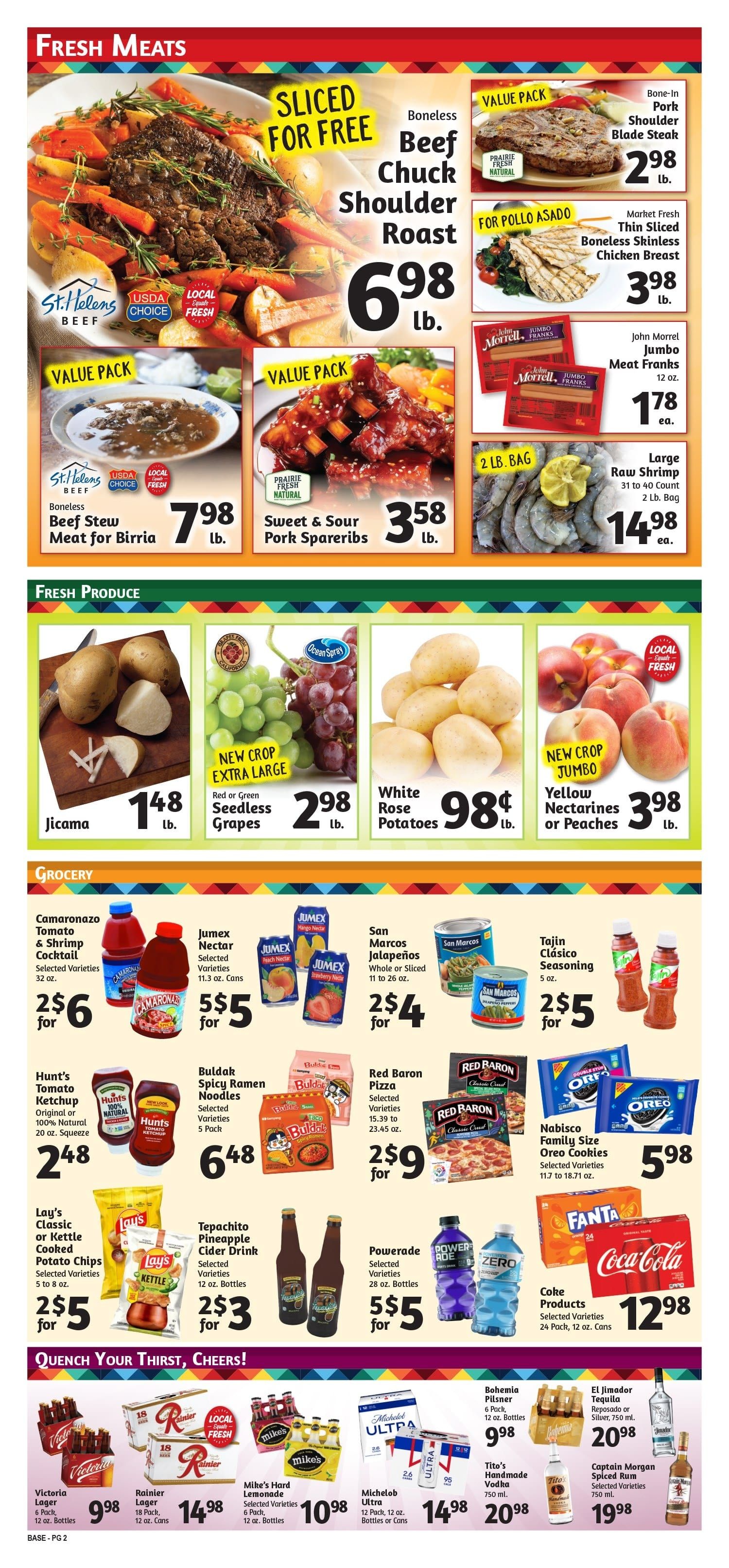 El Mercado de Grandview Weekly Ad August 5 - 11, 2026