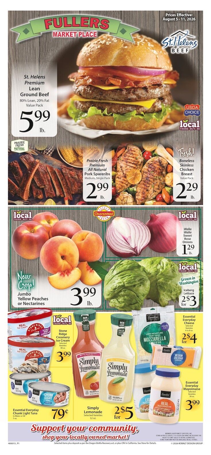 Fuller's Market Weekly Ad August 5 - 11, 2026