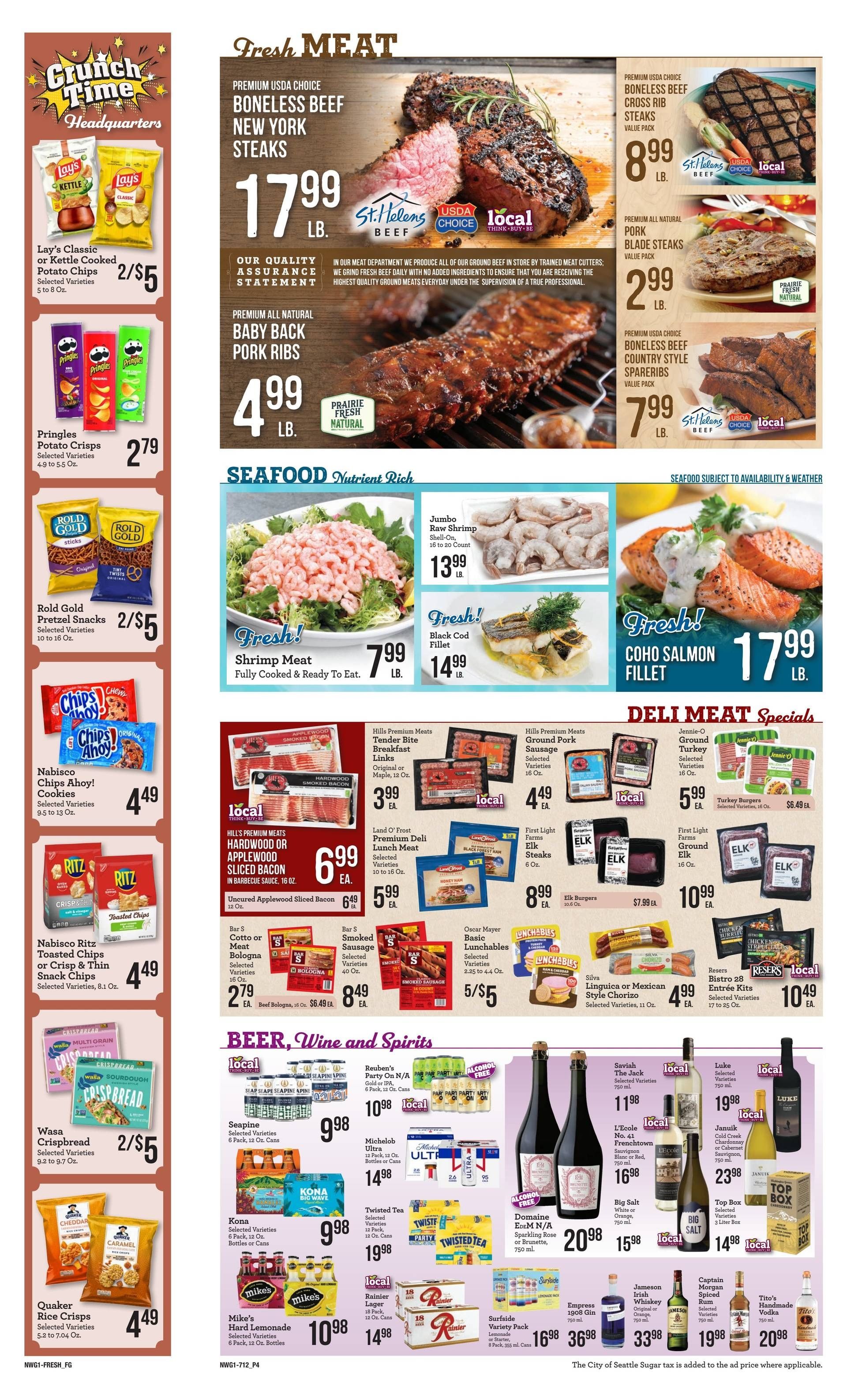 My Fresh Basket Weekly Ad August 4 - 11, 2026