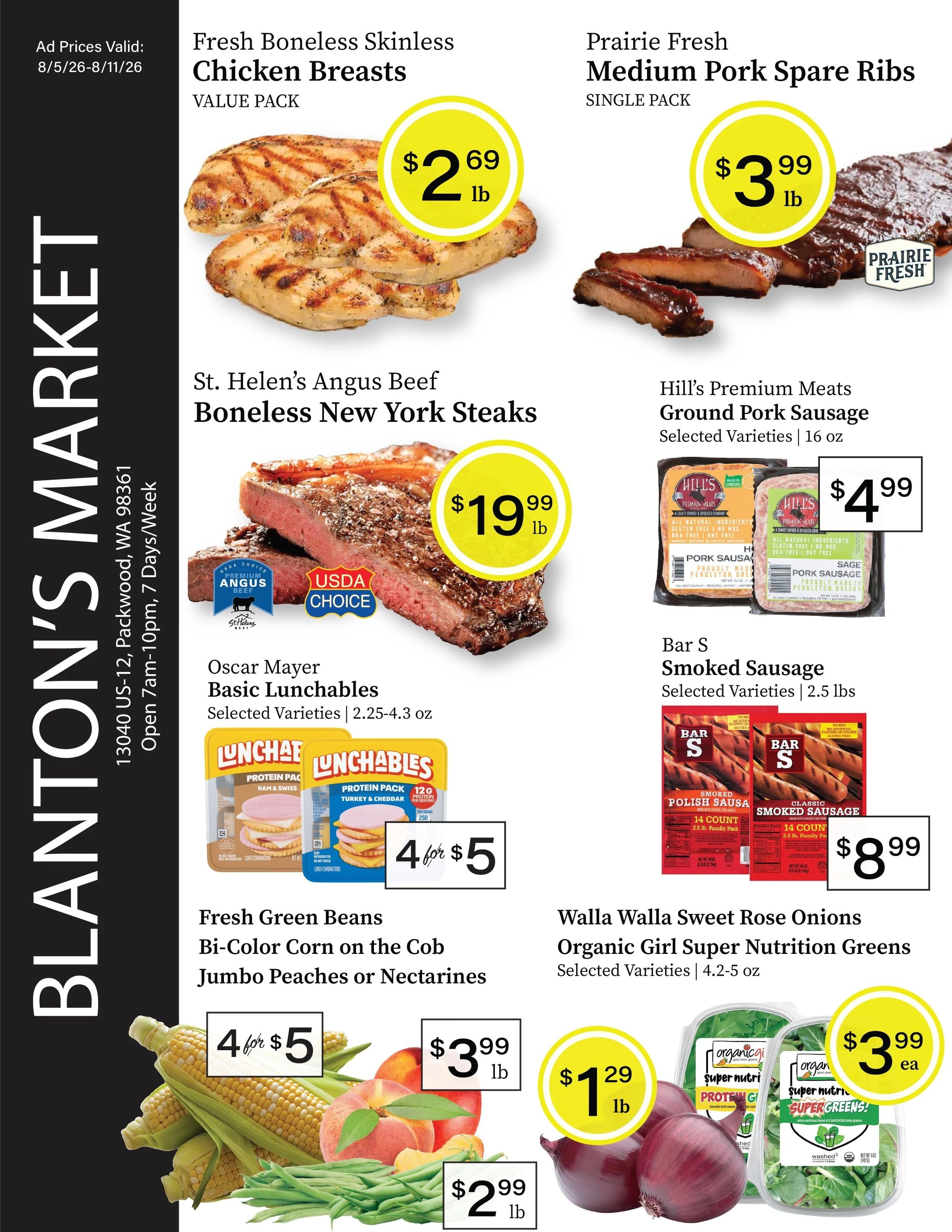Blanton's Market Weekly Ad August 5 - 11, 2026