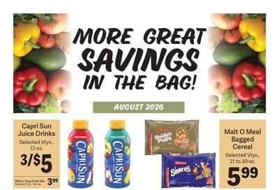CenterPlace Market Monthly Savings Guide Weekly Ad July 29 - September 1, 2026