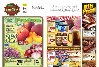 Hilltop Red Apple Market Weekly Ad August 5 - 11, 2026
