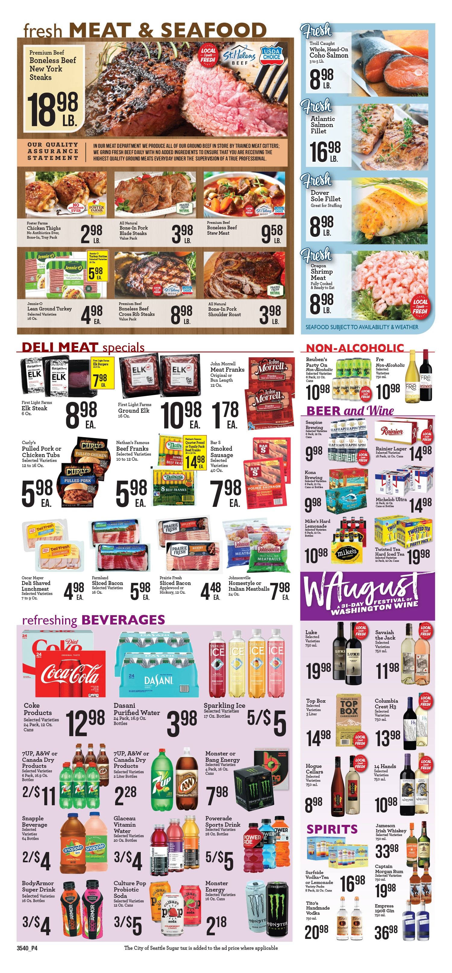 Hilltop Red Apple Market Weekly Ad August 5 - 11, 2026
