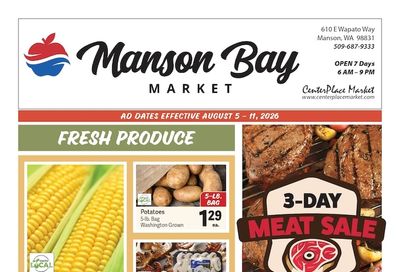 Manson Bay Market Weekly Ad August 5 - 11, 2026