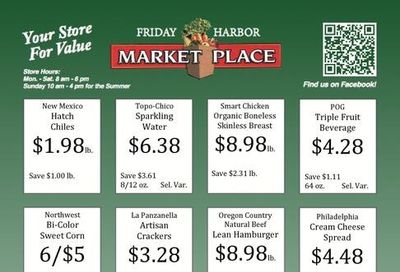Friday Harbor Marketplace Weekly Ad August 5 - 11, 2026
